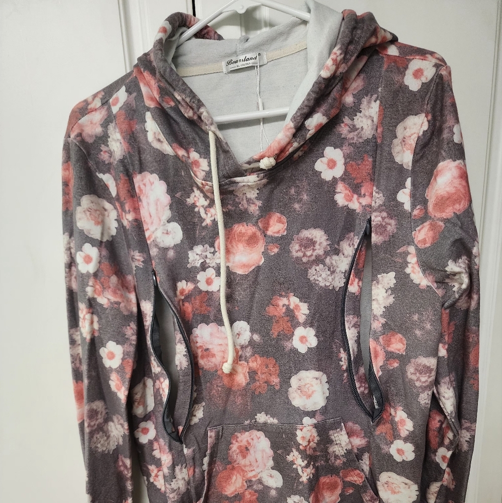 Breastfeeding hoody